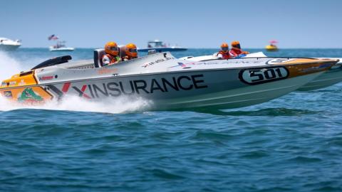 Class 500 Race Boat
