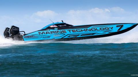 Factory Stock Race Boat